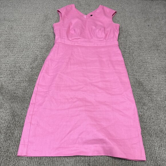 Ann Taylor Dress Pink Sleeveless Women’s Size 2 Petite - Picture 4 of 11